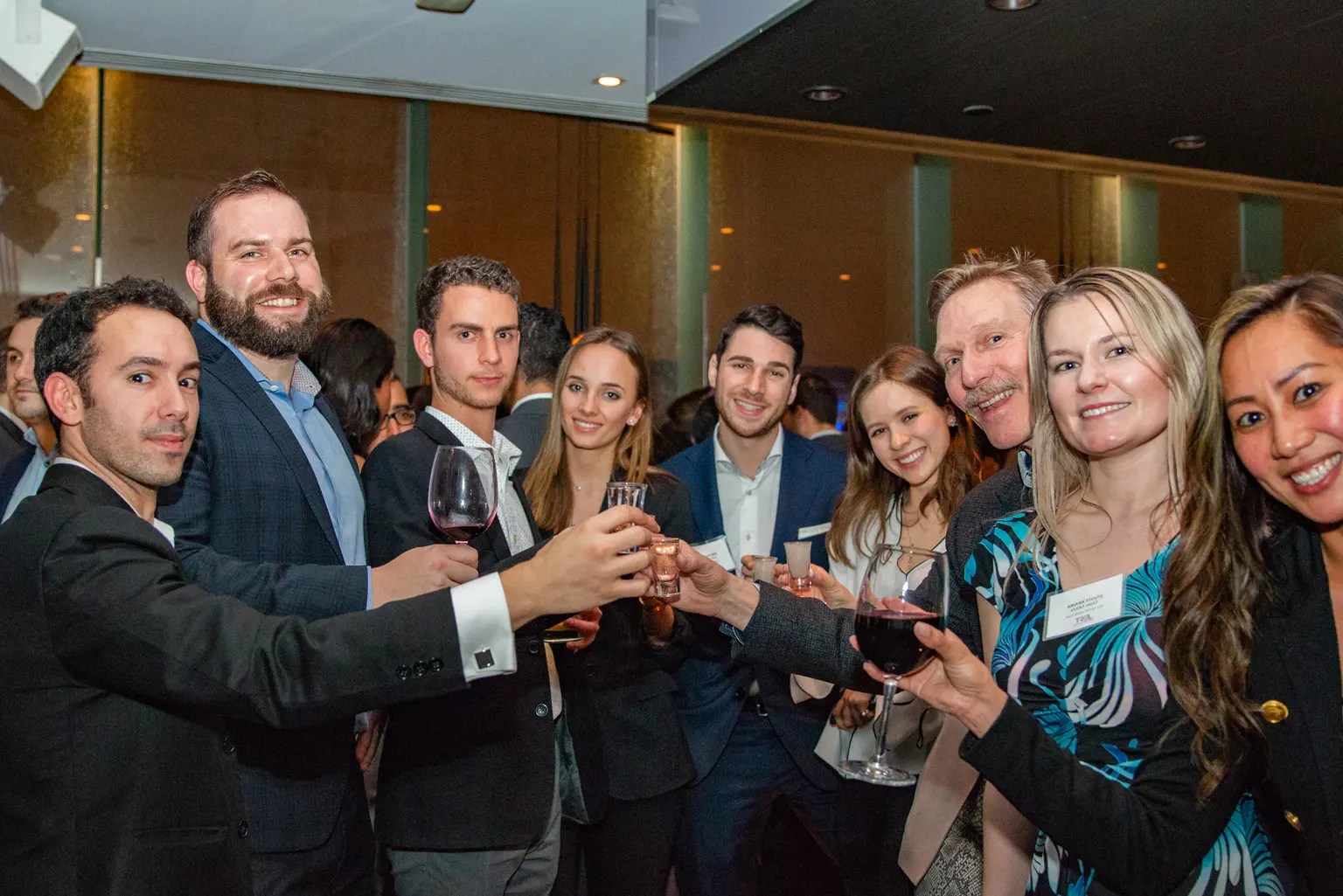 TREL Leaders cheers and pose for a picture